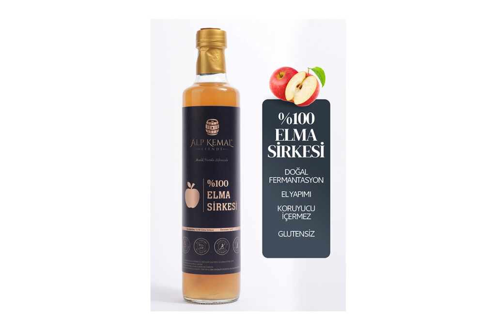 %100 ELMA SİRKESİ